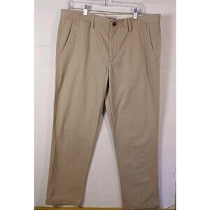 SUN RIVER CLOTHING CO. YOUNG MEN'S CLASSIC COTTON KHAKI 5-POCKET PANTS 36X30 NWT